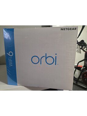 NETGEAR Orbi AX6000 Tri-Band Mesh WiFi 6 Router MU-MIMO Beamforming RBK852